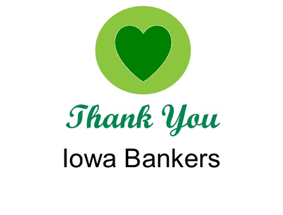 Logo for sponsor Iowa Bankers